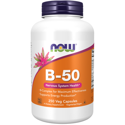 Vitamin B-50 mg Veg Capsules-Vitamins-AlchePharma