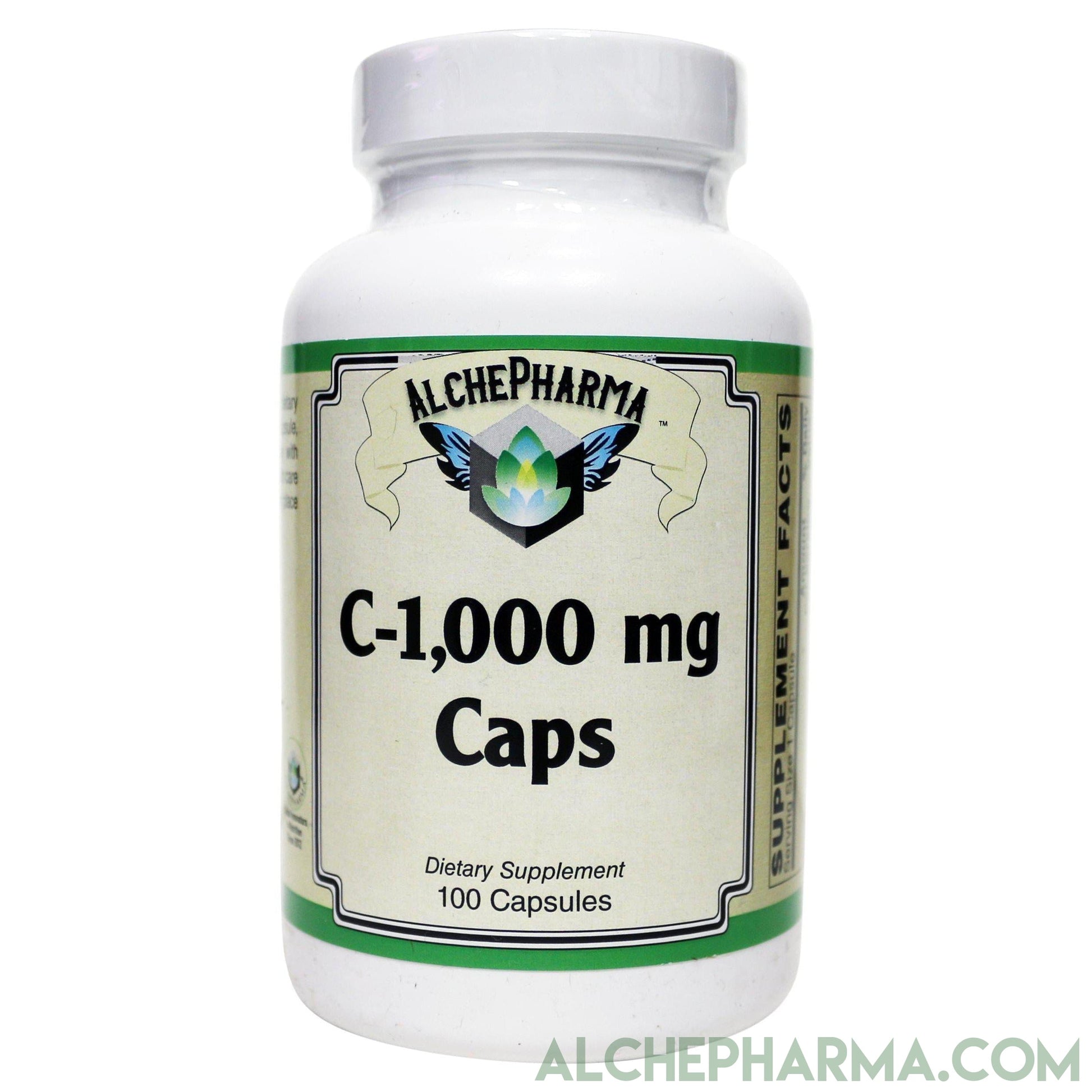 Vitamin-C 1,000mg w/ Citrus Bioflavonoids Complex Capsules-Vitamin-AlchePharma