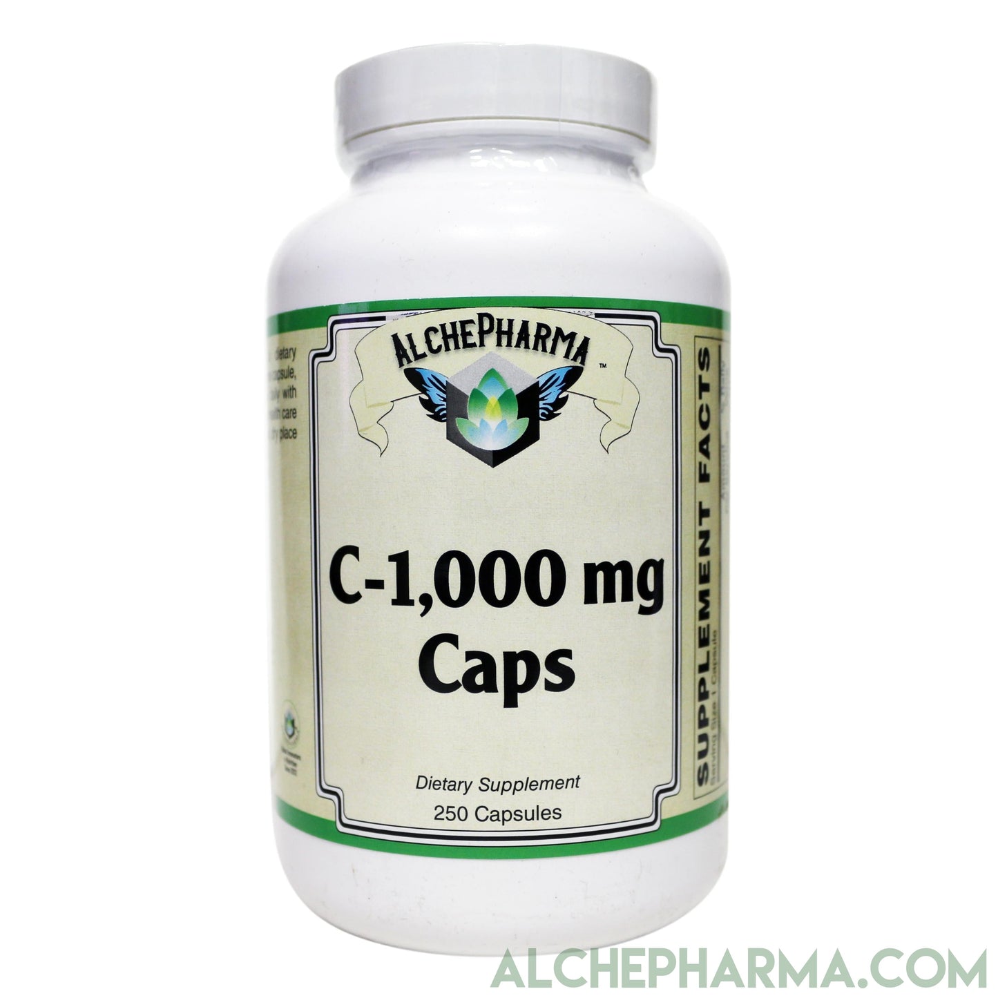 Vitamin-C 1,000mg w/ Citrus Bioflavonoids Complex Capsules-Vitamin-AlchePharma