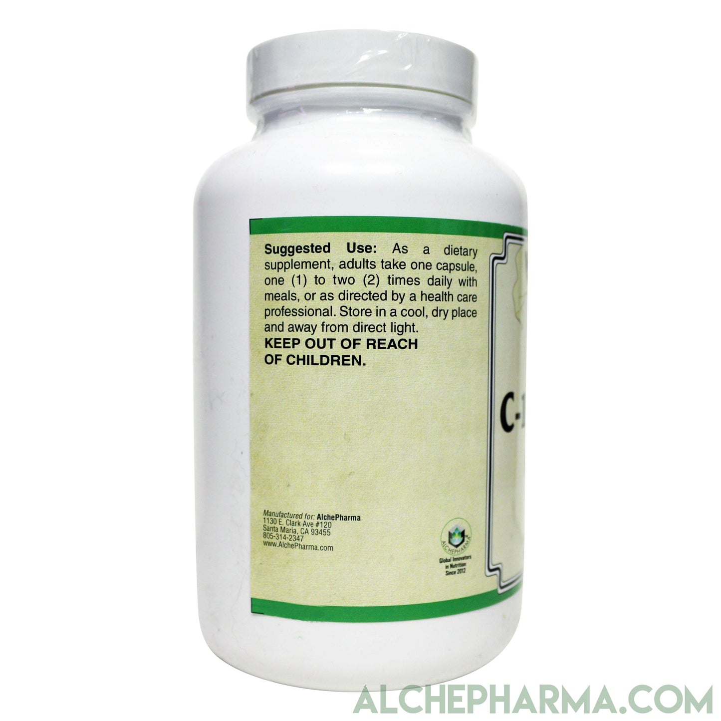 Vitamin-C 1,000mg w/ Citrus Bioflavonoids Complex Capsules-Vitamin-AlchePharma
