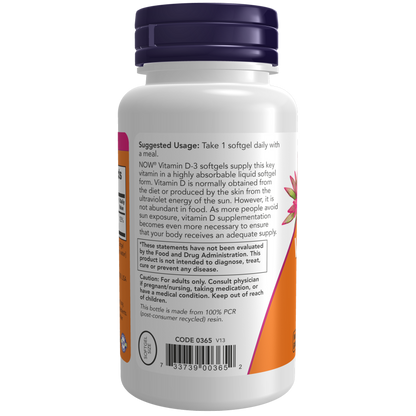 Vitamin D-3 1000 IU Softgels-Vitamins-AlchePharma