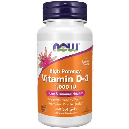 Vitamin D-3 1000 IU Softgels-Vitamins-AlchePharma