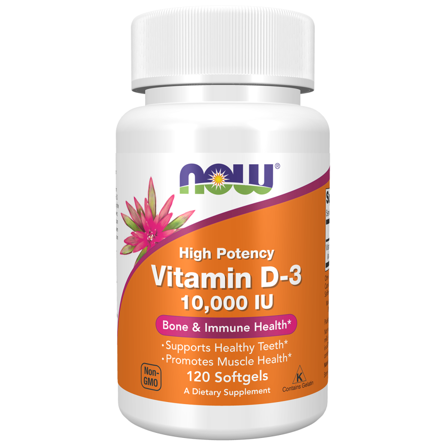 Vitamin D-3 10,000 IU Softgels-Vitamins-AlchePharma