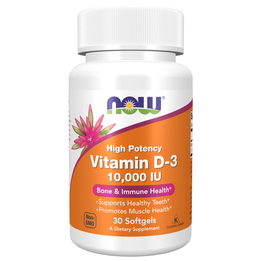 Vitamin D-3 10,000 IU Softgels-Vitamins-AlchePharma