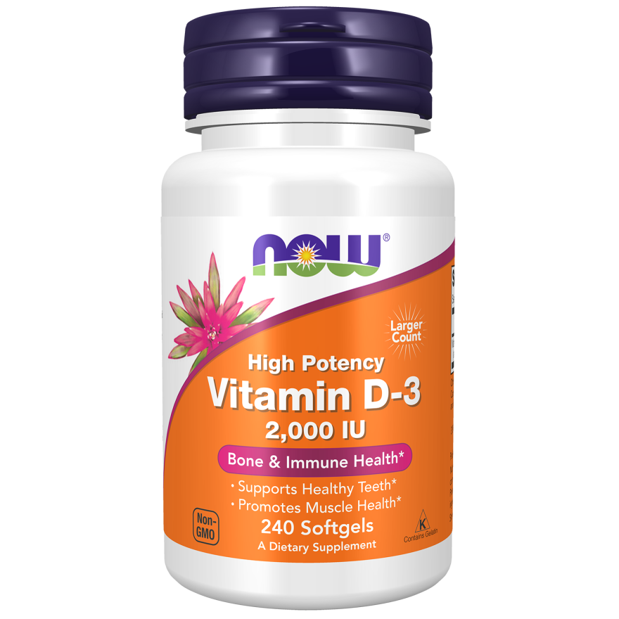 VIT D-3 2000 IU 240 SGELS-Vitamins-AlchePharma