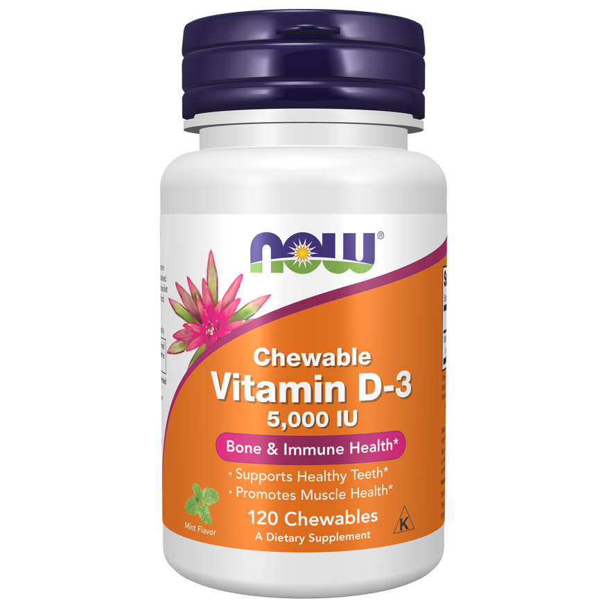Vitamin D-3 5000 IU Chewables-Vitamins-AlchePharma