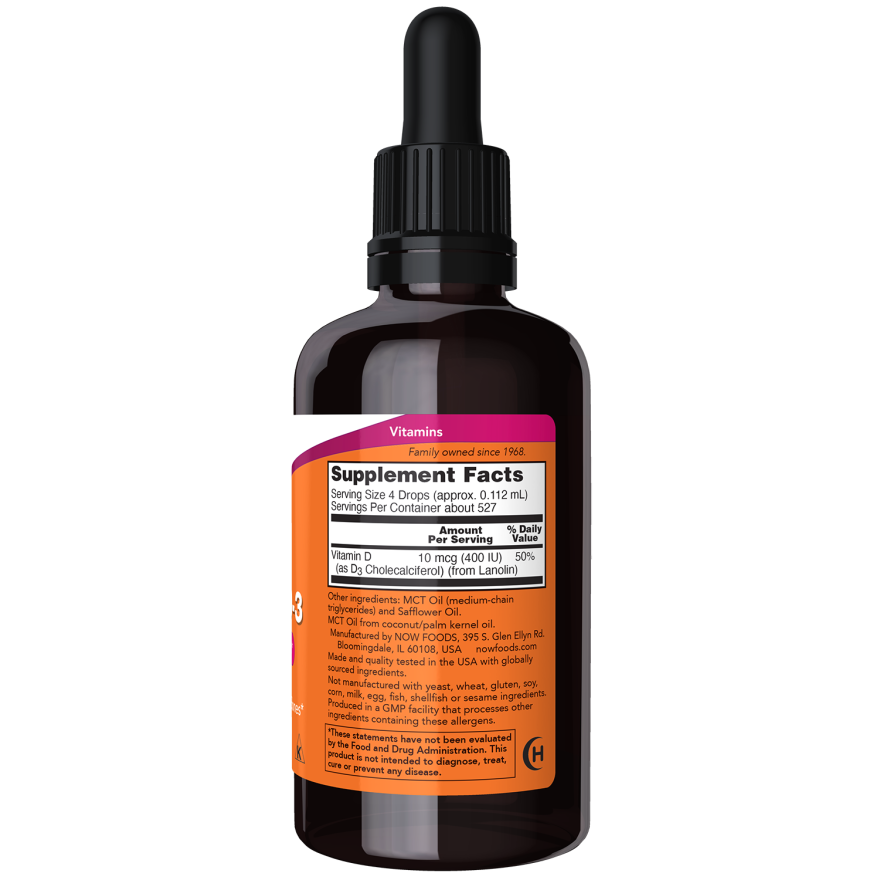 Vitamin D-3 Liquid-Vitamins-AlchePharma