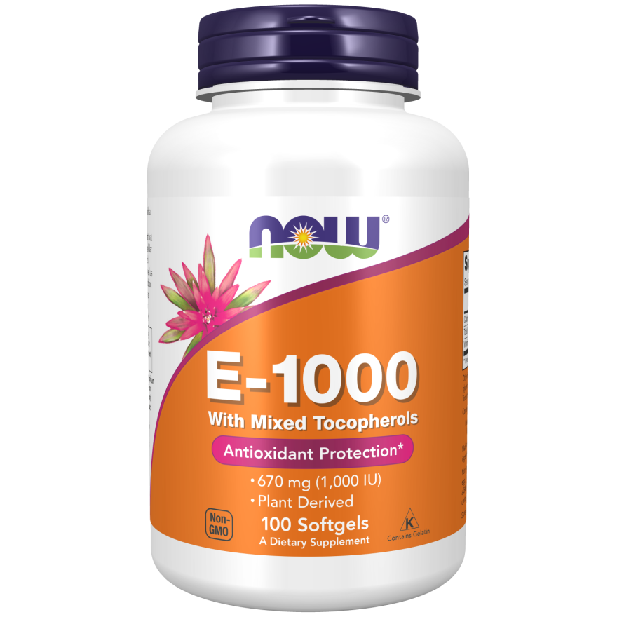 Vitamin E-1000 Mixed Tocopherols Softgels-Vitamins-AlchePharma