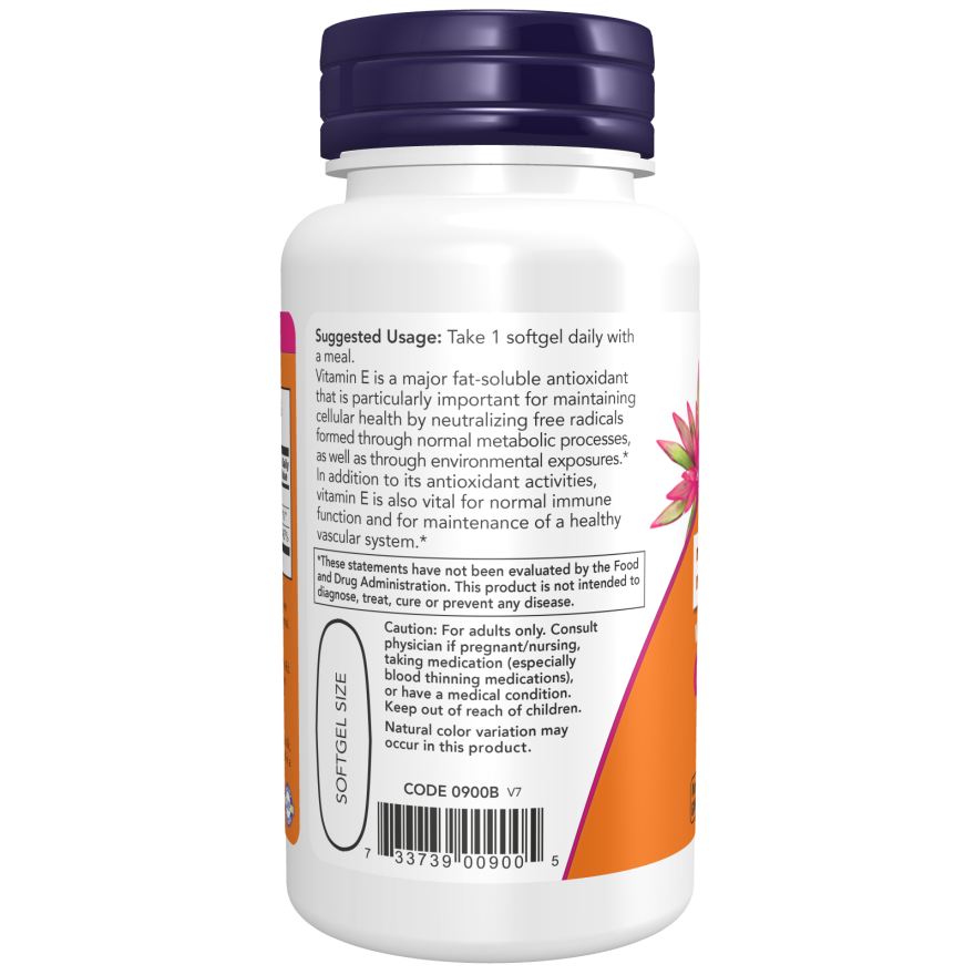 Vitamin E-1000 Mixed Tocopherols Softgels-Vitamins-AlchePharma