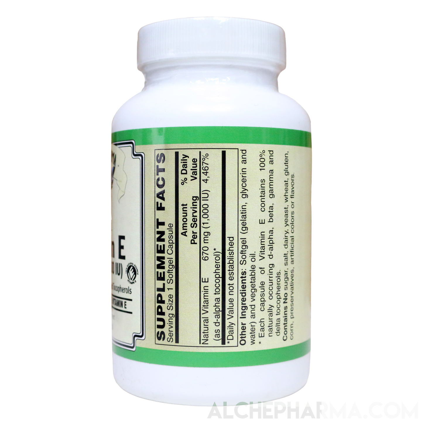 Vitamin-E 1,000 Natural Mixed Tocopherols-Vitamin-AlchePharma