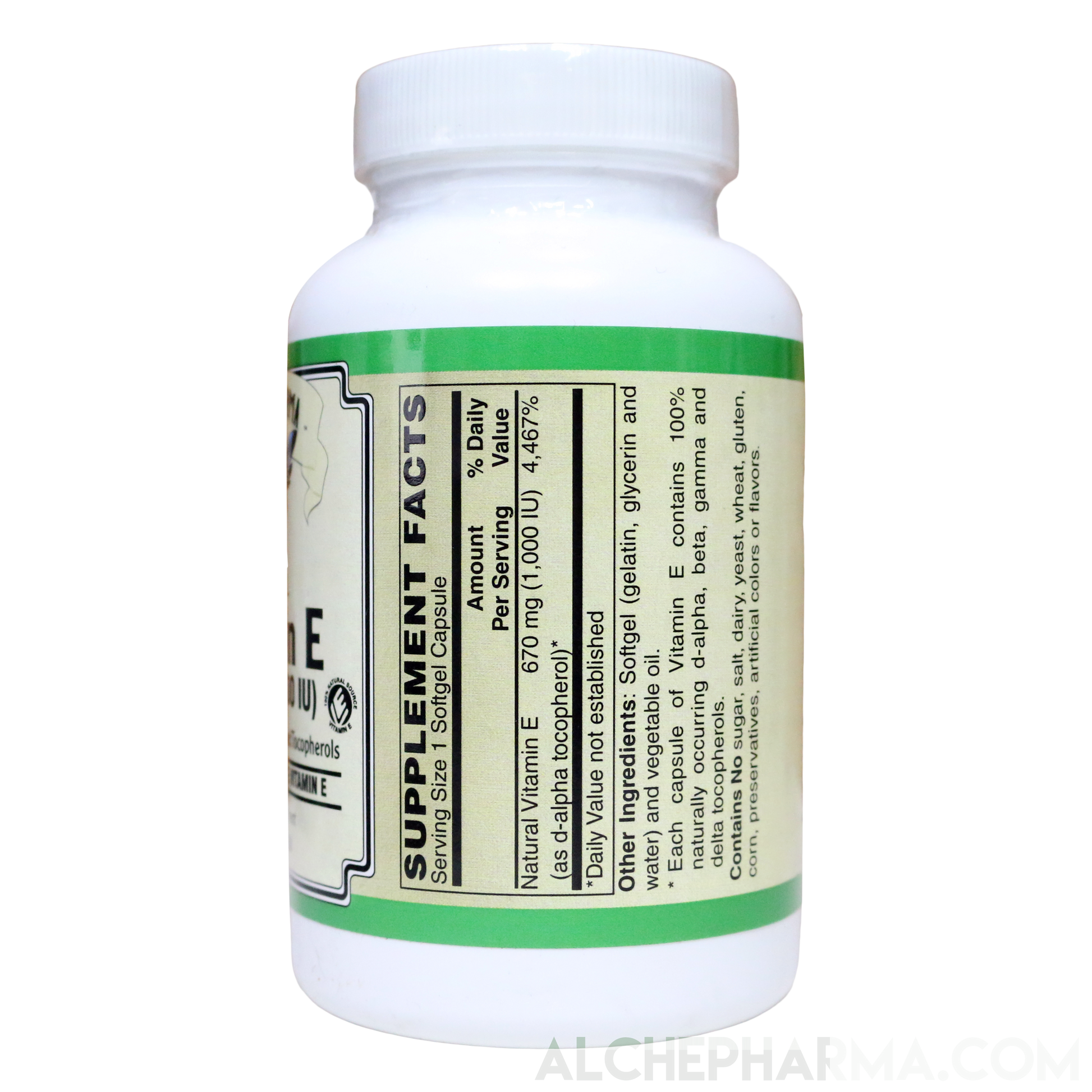 Vitamin-E 1,000 Natural Mixed Tocopherols-Vitamin-AlchePharma