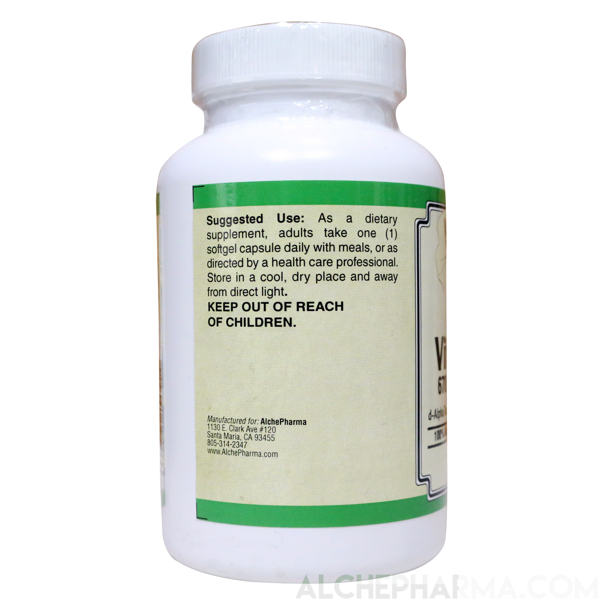 Vitamin-E 1,000 Natural Mixed Tocopherols-Vitamin-AlchePharma