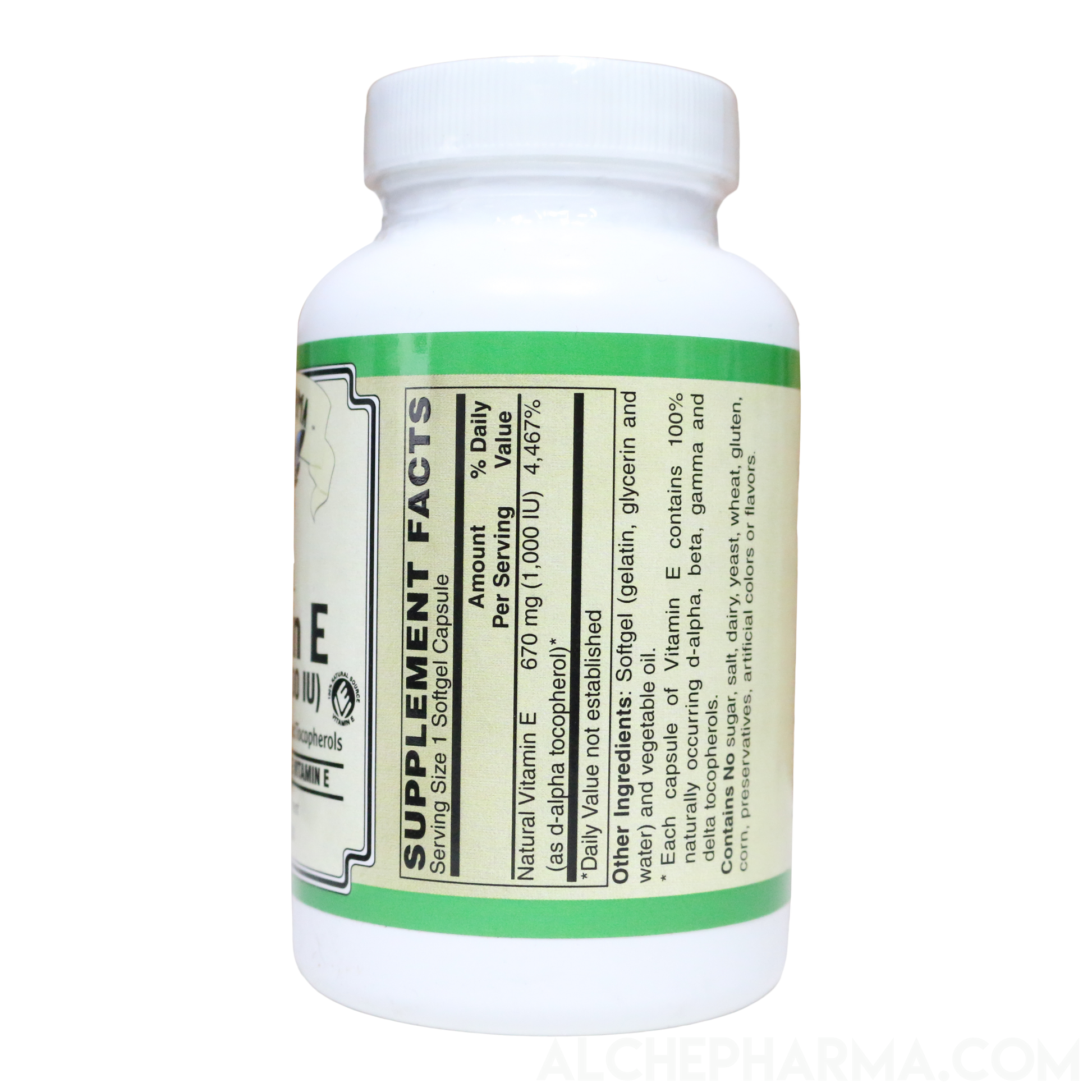 Vitamin-E 1,000 Natural Mixed Tocopherols-Vitamin-AlchePharma