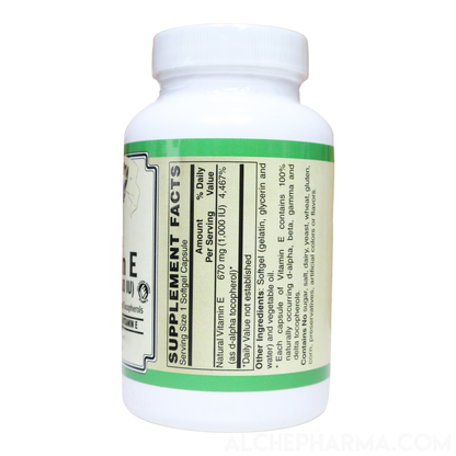 Vitamin-E 1,000 Natural Mixed Tocopherols-Vitamin-AlchePharma