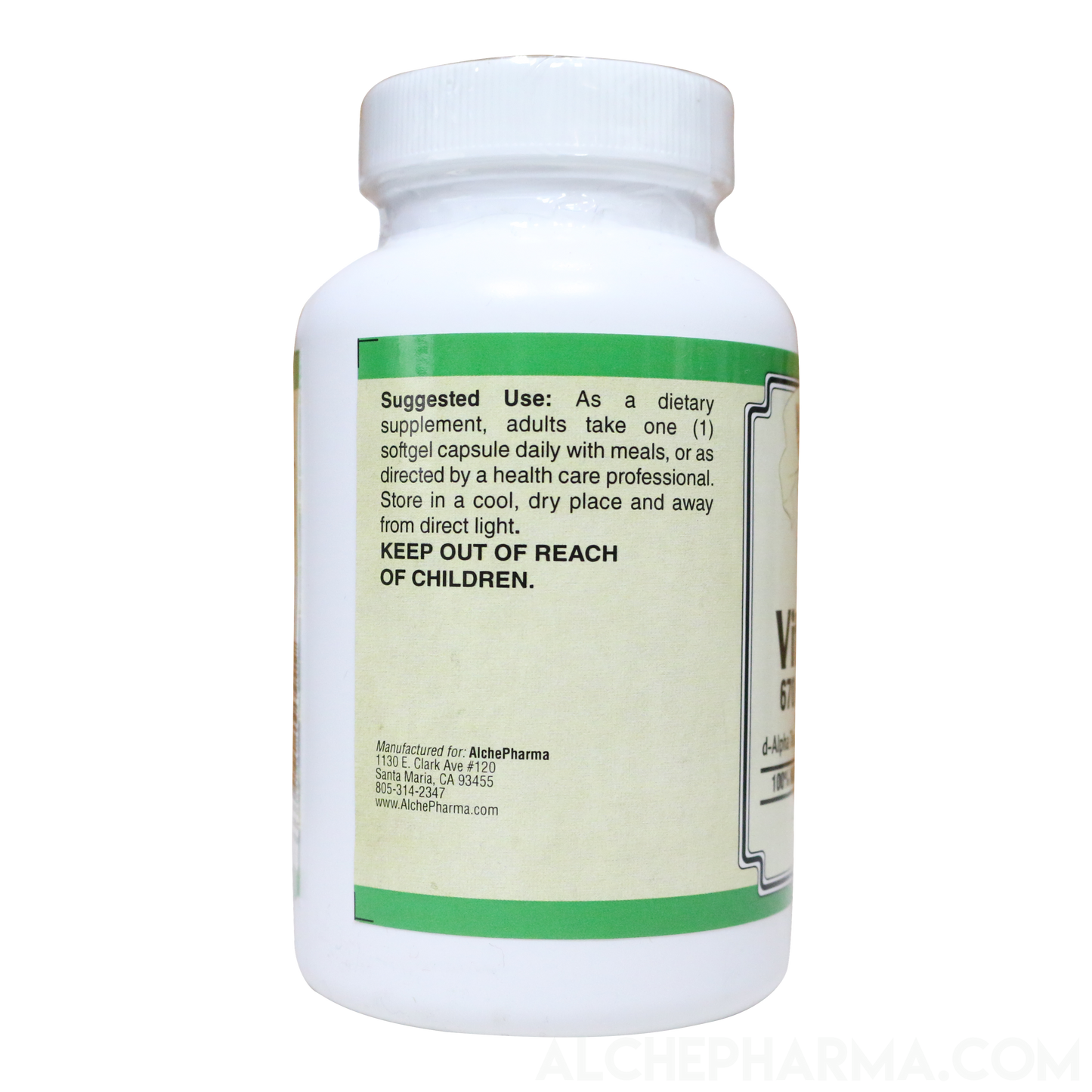 Vitamin-E 1,000 Natural Mixed Tocopherols-Vitamin-AlchePharma