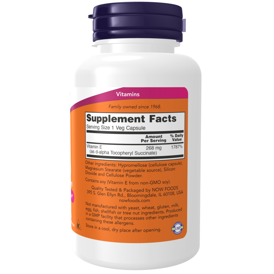 Vitamin E-400 Vegetarian Dry Veg Capsules-Vitamins-AlchePharma