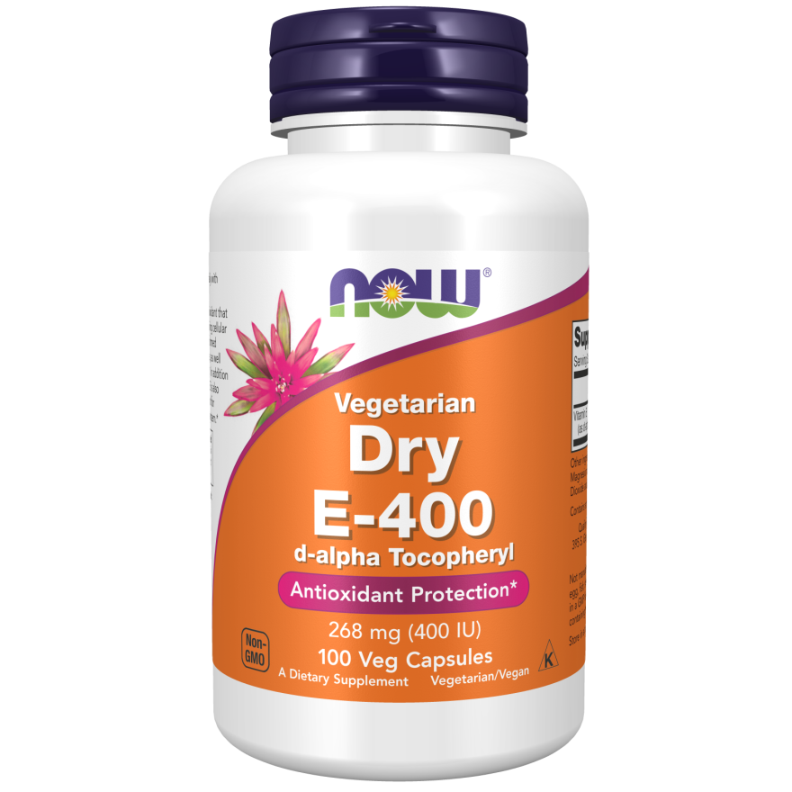 Vitamin E-400 Vegetarian Dry Veg Capsules-Vitamins-AlchePharma