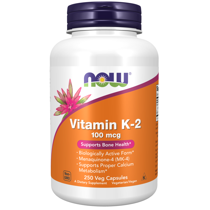 Vitamin K-2 100 mcg Veg Capsules-Vitamins-AlchePharma