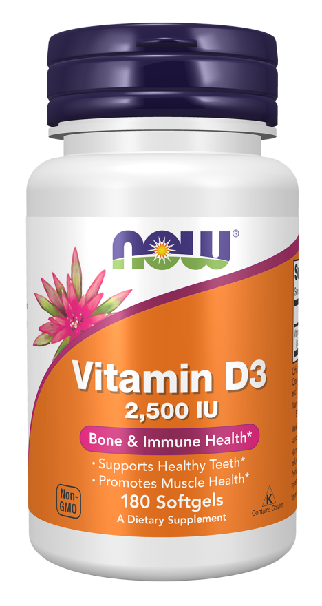 Vitamin D3 2500 IU Softgels
