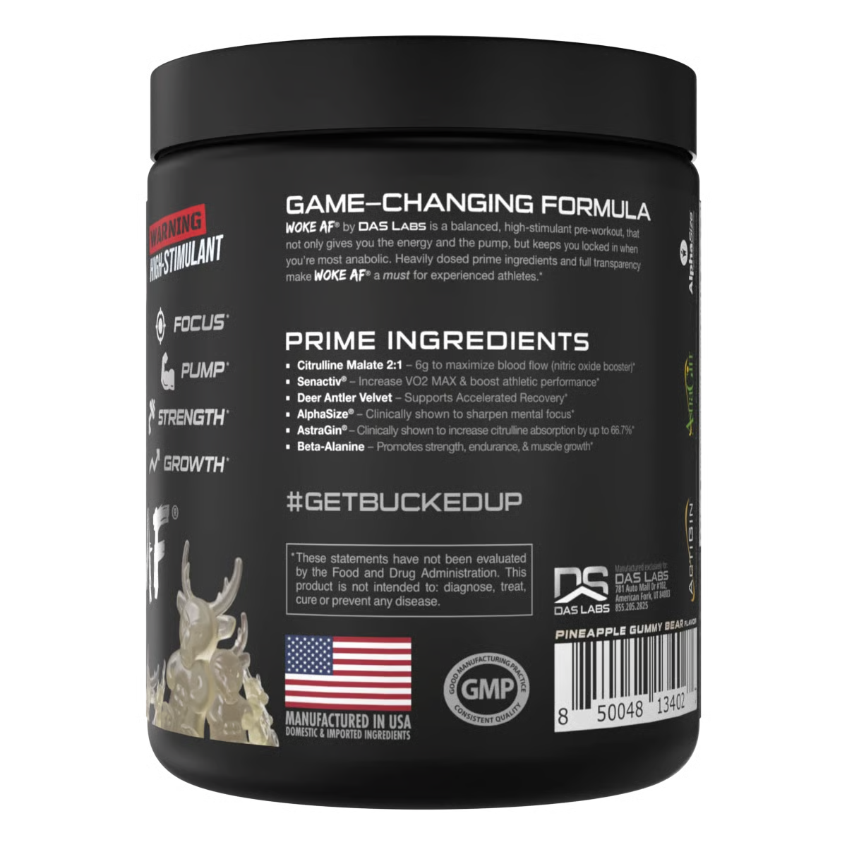 Bucked Up WOKE AF Pre-Workout