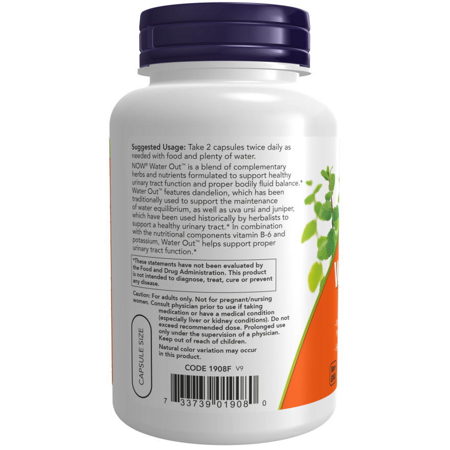 Water Out™ Veg Capsules-Weight Management-AlchePharma