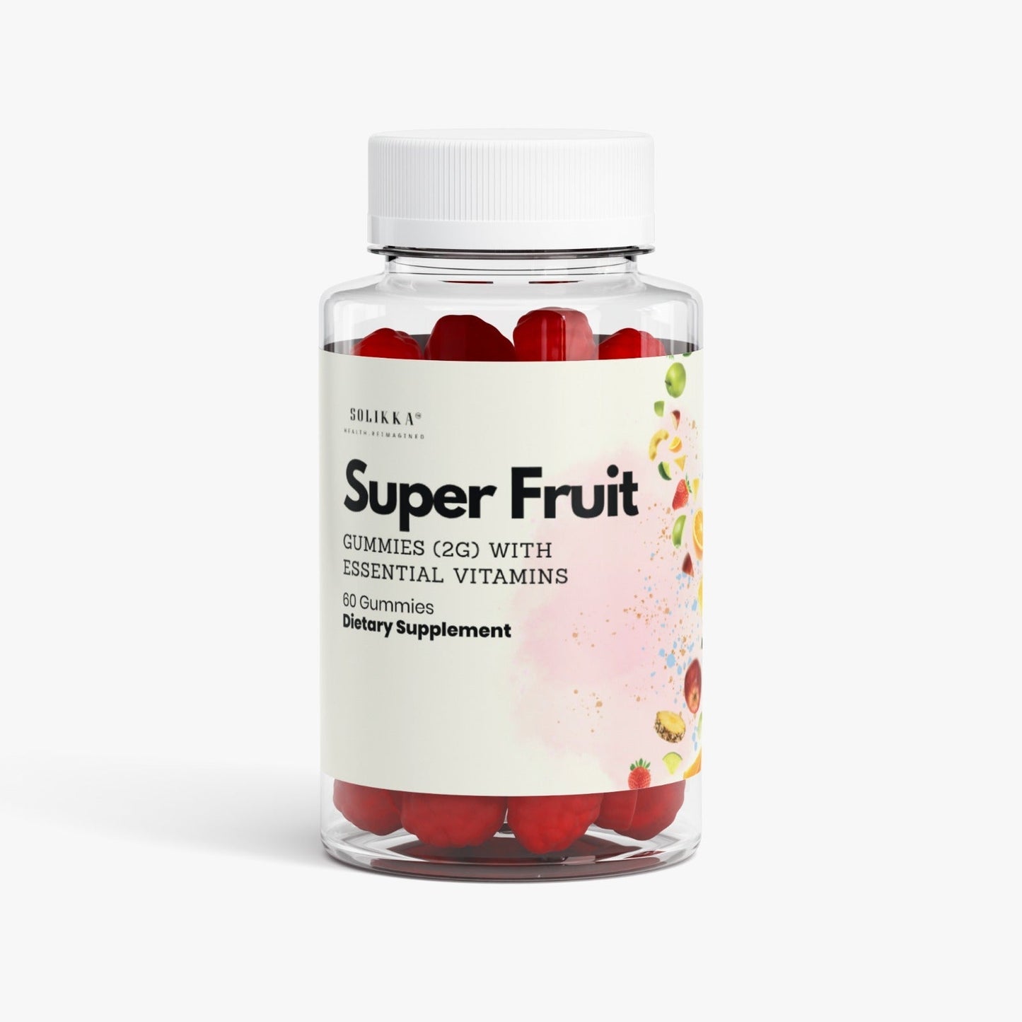 Solikka Super Fruit Gummies w/Essential Vitamins