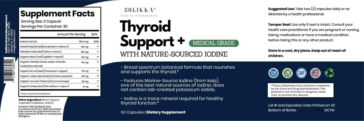 Solikka Thyroid Support Plus