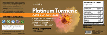 Solikka Platinum Turmeric Joint Support Plus