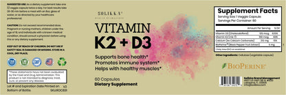 solikka Vitamin K2+D3