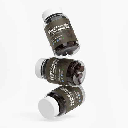 solikka Premium Shilajit Gummie w/Ashwaganda
