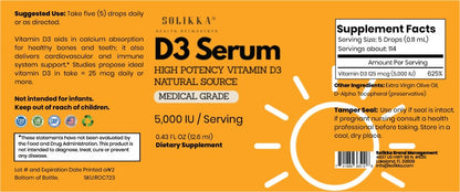 Liquid D3 Ultra Medical Grade