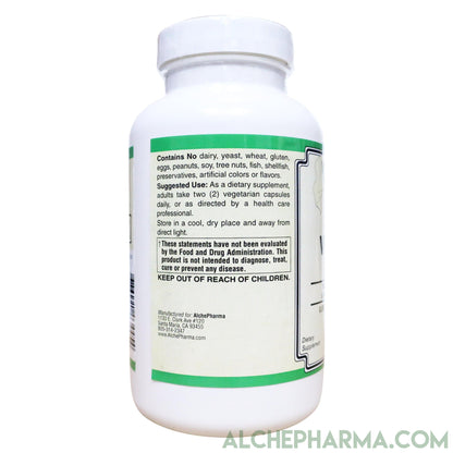 Whole Food Vitamin C ( Acerola Extract, Whole Food Blend ) 500mg = 2caps - Vegan-Anti-Oxidant-AlchePharma