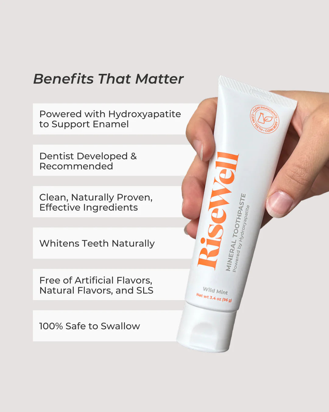 Mineral Toothpaste Wild Mint