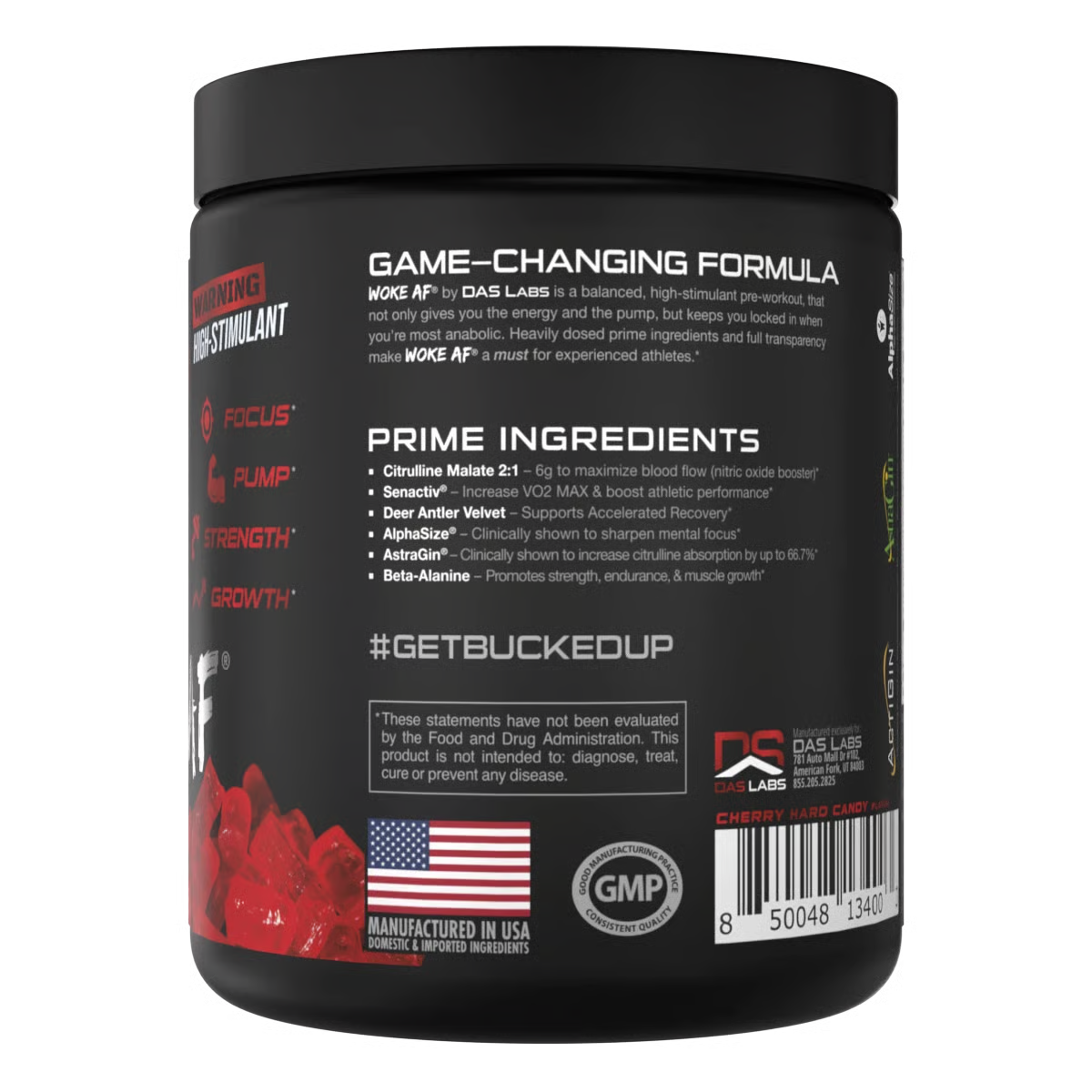 Bucked Up WOKE AF Pre-Workout
