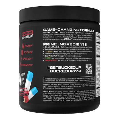 Bucked Up WOKE AF Pre-Workout