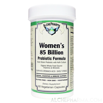 Women's 85 Billion Probiotic Formula- Multi-Strain Probiotic with Kefir Culture-Probiotic-AlchePharma