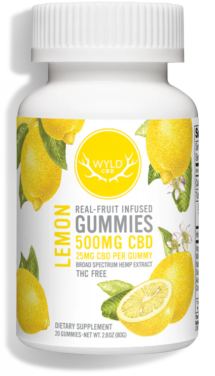 Lemon CBD Gummies - 25 Mg Per Gummy