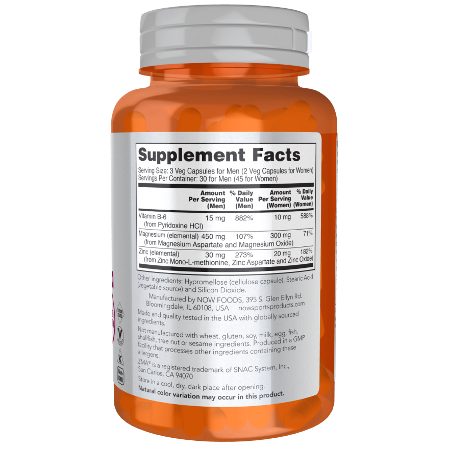 ZMA® Veg Capsules-Sports Nutrition-AlchePharma