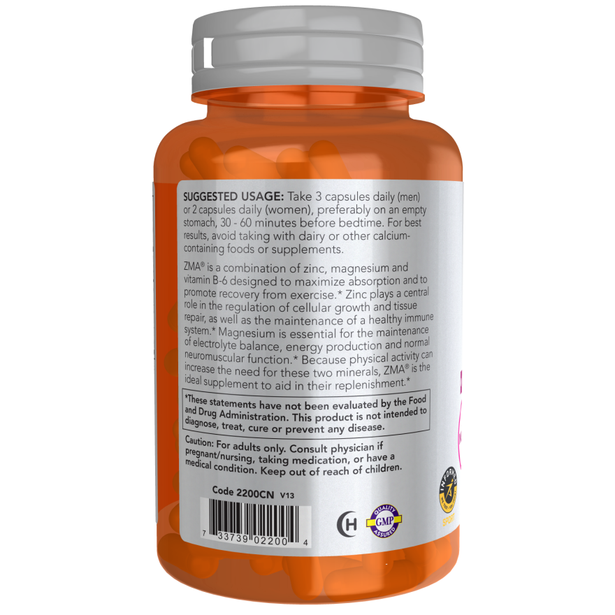 ZMA® Veg Capsules-Sports Nutrition-AlchePharma