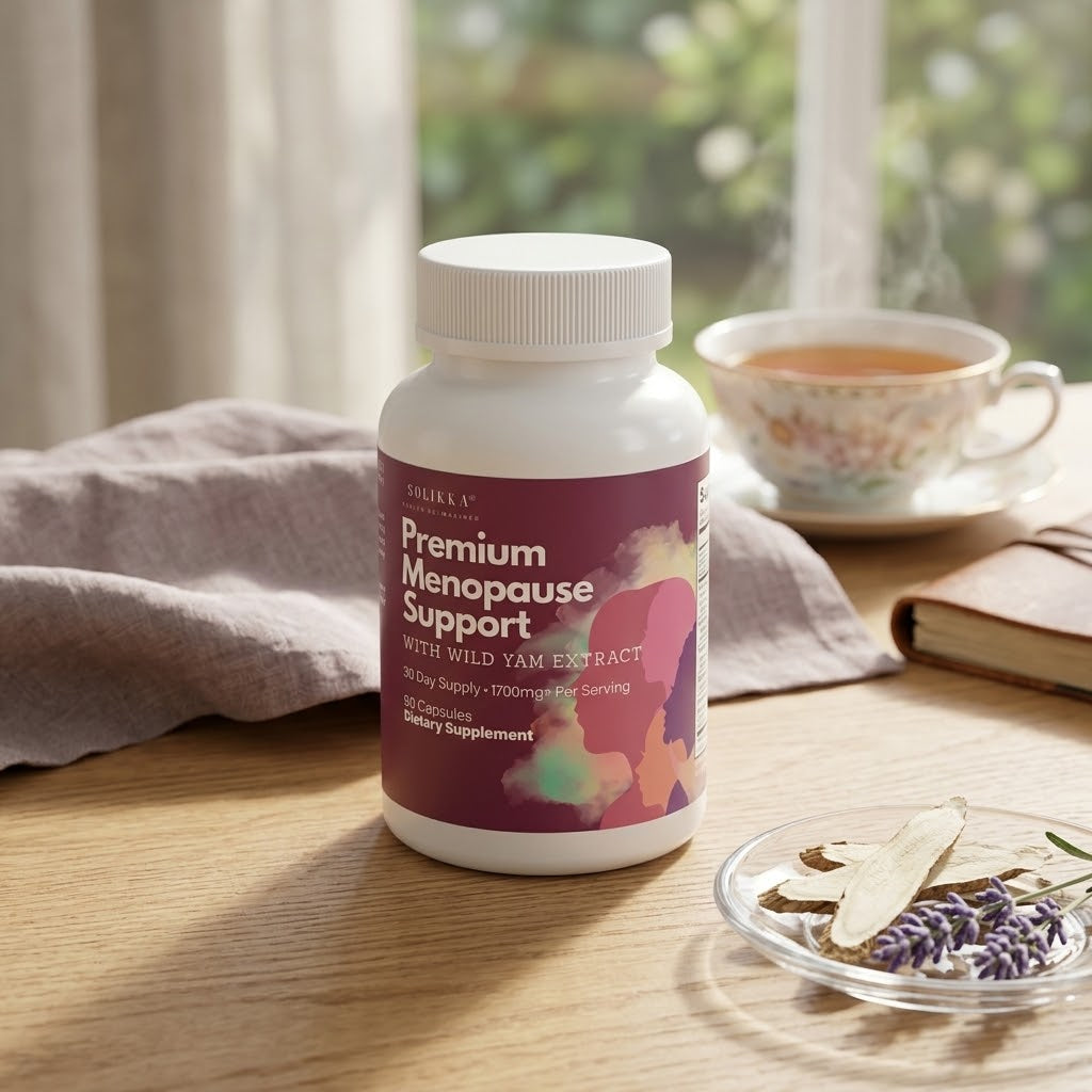 Premium Menopause Support w/Wild Yam Extract