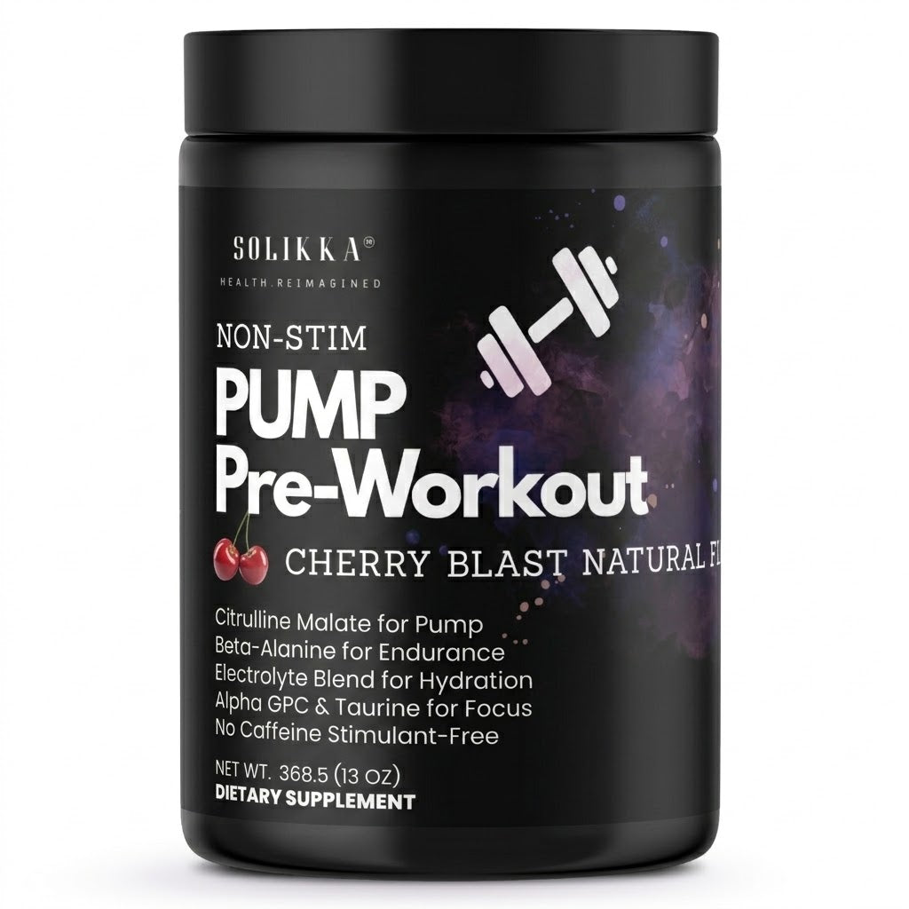 Pump Non-Stim Pre-Workout Cherry Blast 312g w/ Natural Flavor
