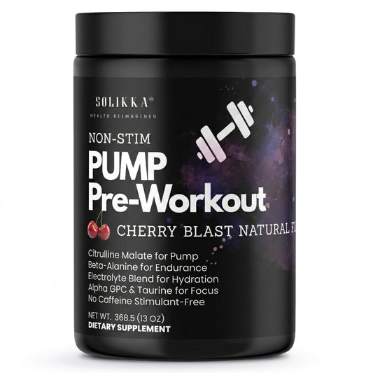 Pump Non-Stim Pre-Workout Cherry Blast 312g w/ Natural Flavor