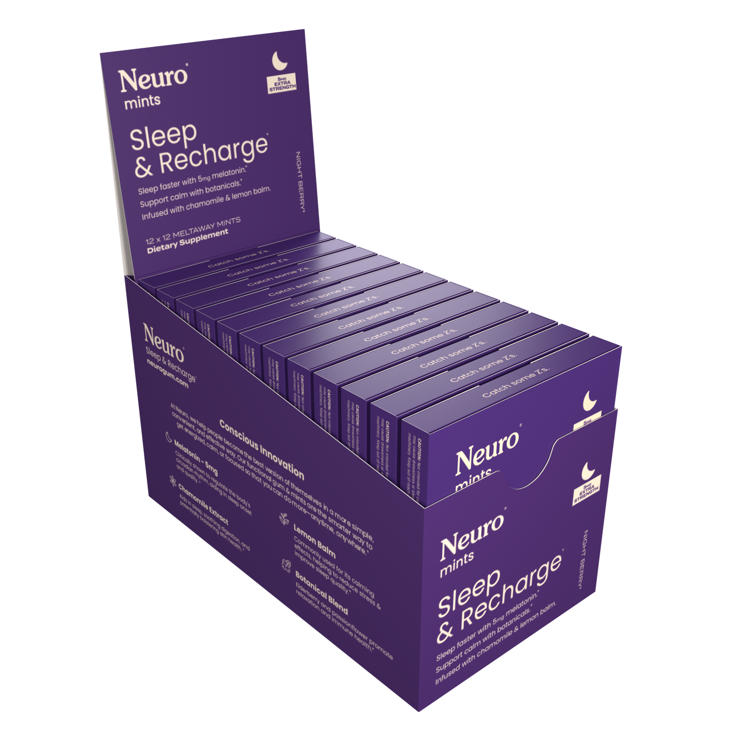 Sleep and Recharge | Night Berry Flavor | Extra Strength