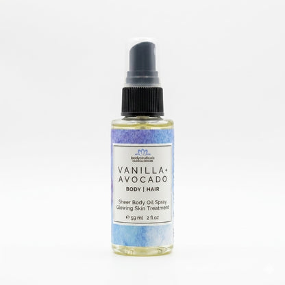 Body + Hair Oil - Vanilla Avocado Spray