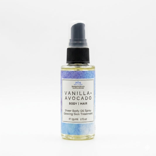 Body + Hair Oil - Vanilla Avocado Spray