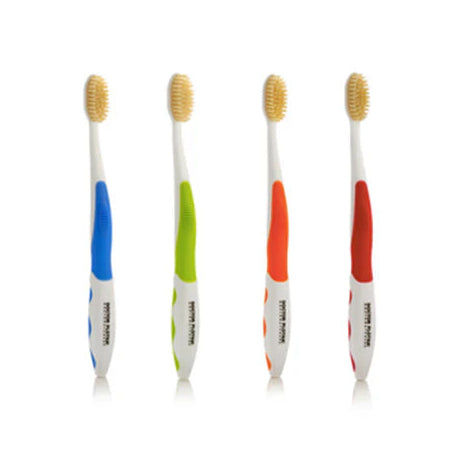 Antimicrobial Toothbrush - Silver Infused Soft Flossing Bristles