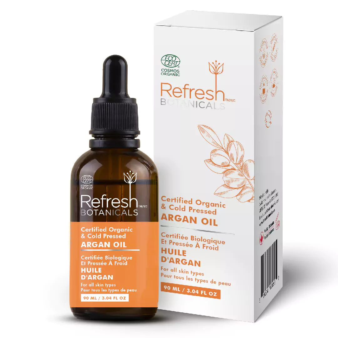 Argan Oil - Organic, Cold Pressed - 90 mL