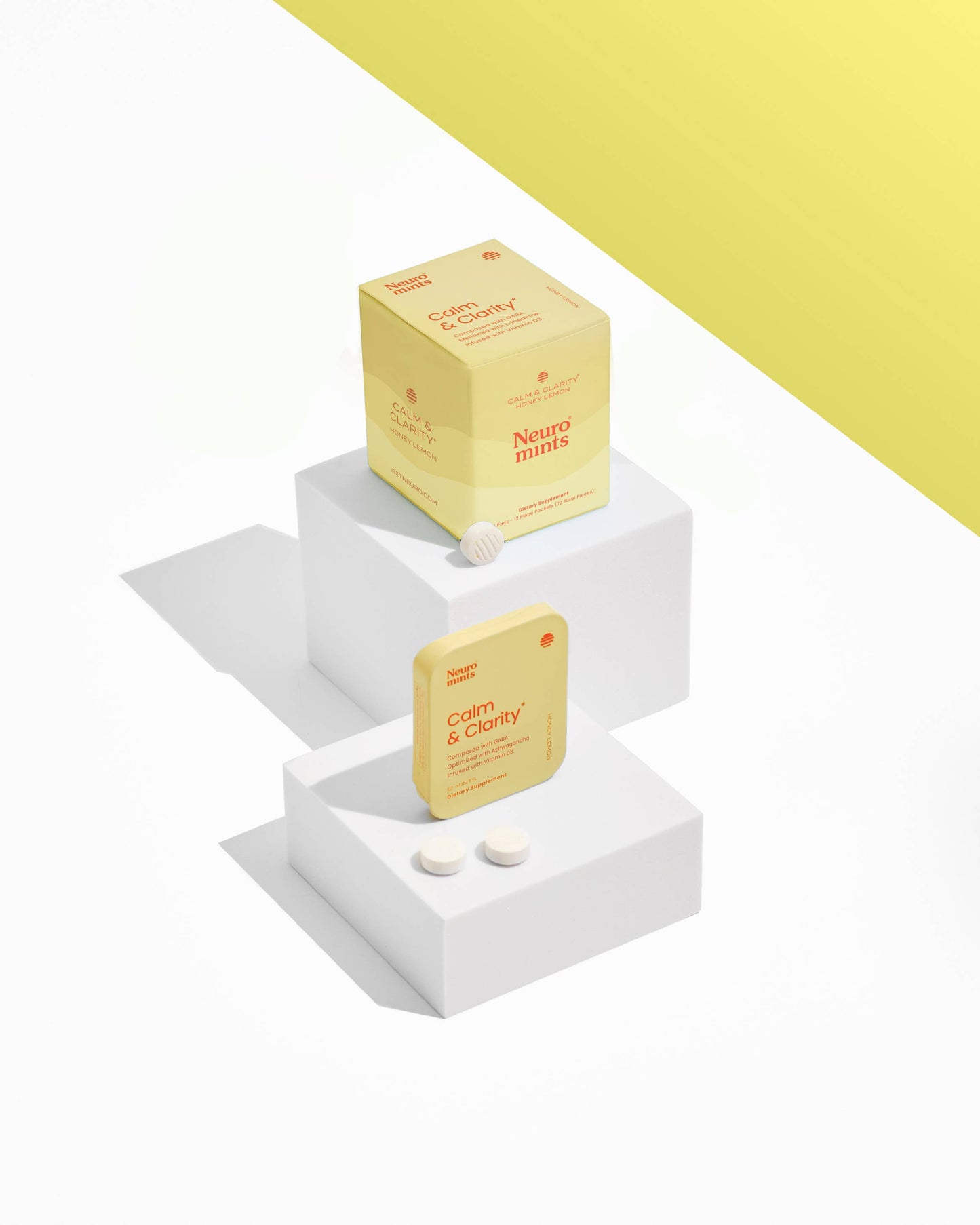 Calm and Clarity Mints | Honey Lemon