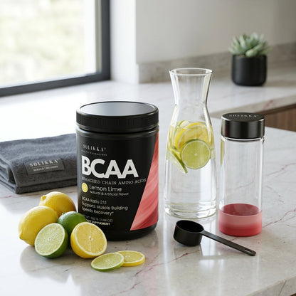 BCAA Lemon Lime 325g –with Glutamine 50 servings