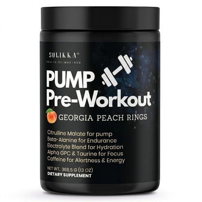 Pump Pre-Workout Georgia Peach Rings 312g